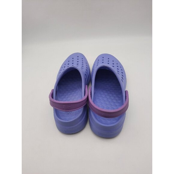 Joybees Kids Active Clog Durable & Comfortable Slip On Purple Size Junior 2 - Picture 3 of 14